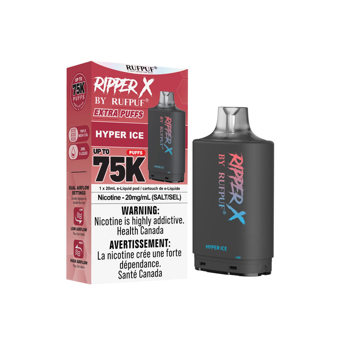Gcore Rufpuf Ripper X Replacement Pod 75k, Gcore Rufpuf Ripper X Replacement Pod 75k,