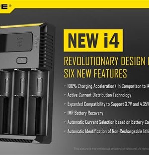 i4 Nitecore Intellicharge New Updated
