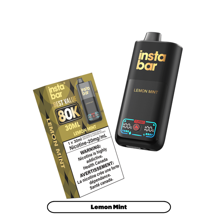 Insta Bar 80K Disposable Vape 30mL, Insta Bar 80K Disposable Vape 30mL,
