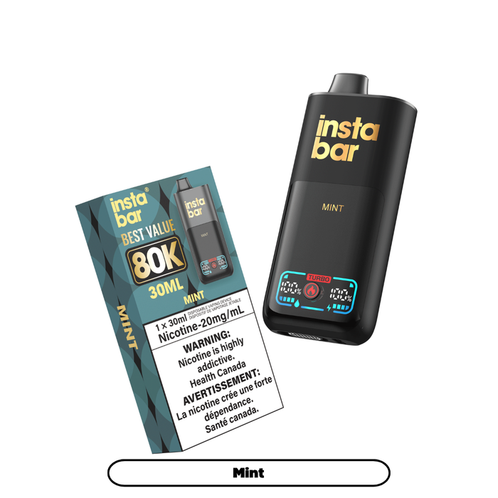 Insta Bar 80K Disposable Vape 30mL, Insta Bar 80K Disposable Vape 30mL,
