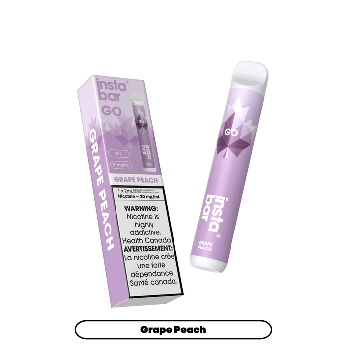 Insta Bar GO Disposable Vape 2mL, Insta Bar GO Disposable Vape 2mL,
