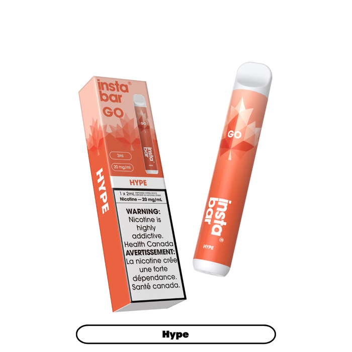 Insta Bar GO Disposable Vape 2mL, Insta Bar GO Disposable Vape 2mL,