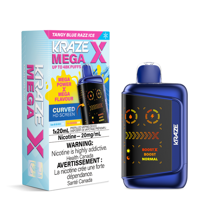 Kraze Mega X Rechargeable Disposable Vape 20mL, Kraze Mega X Rechargeable Disposable Vape 20mL,