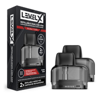 Level X Refillable Dual Coil Pod 5.5mL (2 Pack),