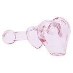 Lovely Hearts - 4" Glass Hand Pipe, Lovely Hearts - 4" Glass Hand Pipe
