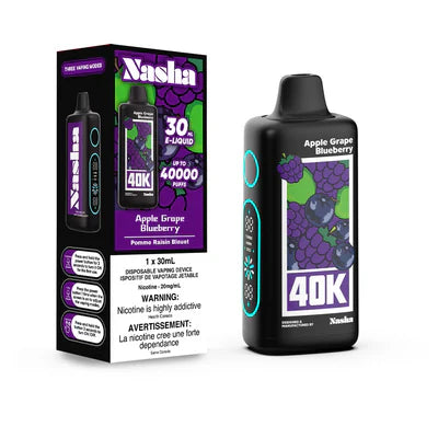 Nasha 40K Disposable Vape 30mL, Nasha 40K Disposable Vape 30mL,