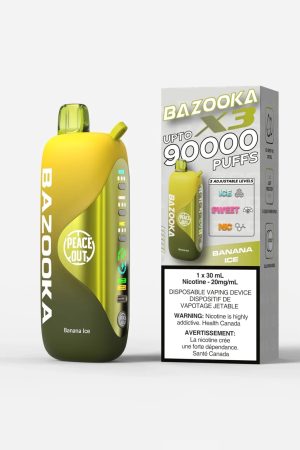 Peace Out Bazooka X3 Disposable Vape 30mL