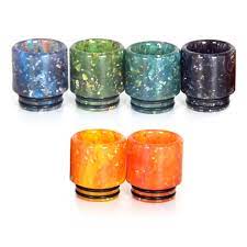 Sparkle Resin 810 Drip Tip for Smok TFV8 & TFV 12, 2 Sparkle Resin 810 Drip Tip for Smok TFV8 & TFV 12,