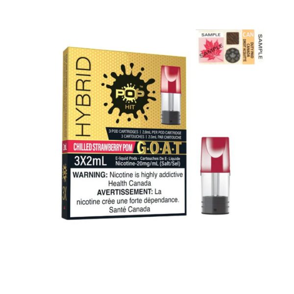 Stlth Pop Hit Hybrid Pods & G.O.A.T by Pop Hit Vapor,