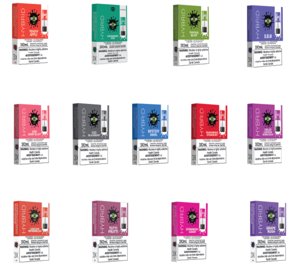 Stlth Pop Hit Hybrid Pods & G.O.A.T by Pop Hit Vapor,