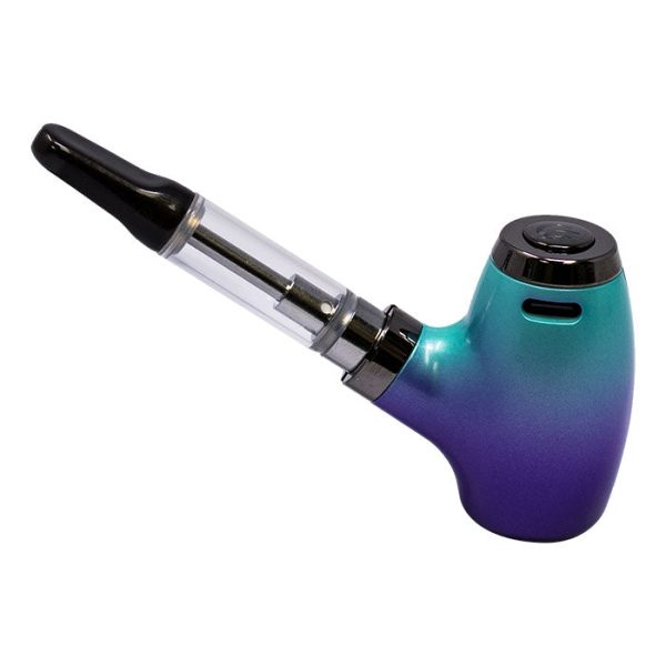 Teal & Purple Sherlock Pipe Shaped 510 Cartridge Battery,