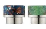 Type #1 Wide Bore Resin & Stainless Steel Drip Tip for Smok TFV8, 12, Prince & 810