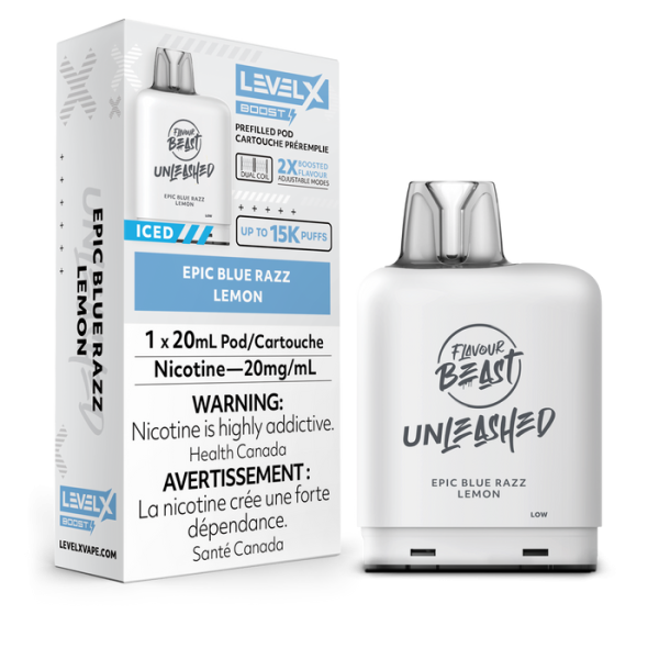 Unleashed Flavour Beast Level X G2 Boost Replacement Pod 20mL,