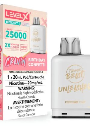 Home 28 Unleashed Flavour Beast Level X G2 Boost Replacement Pod 20mL