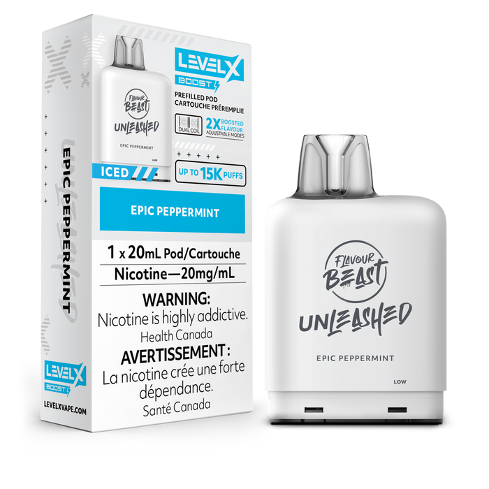 Unleashed Flavour Beast Level X G2 Boost Replacement Pod 20mL,