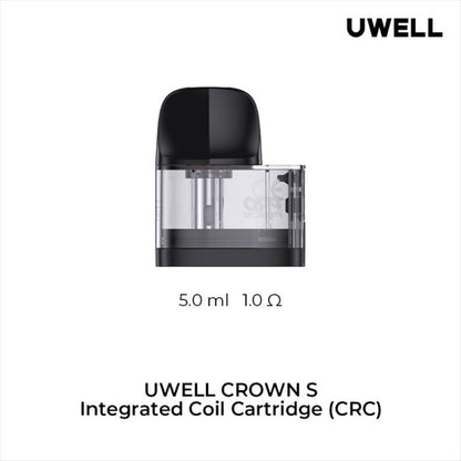 Uwell Crown S Replacement Pods (2 Pack), Uwell Crown S Replacement Pods (2 Pack),