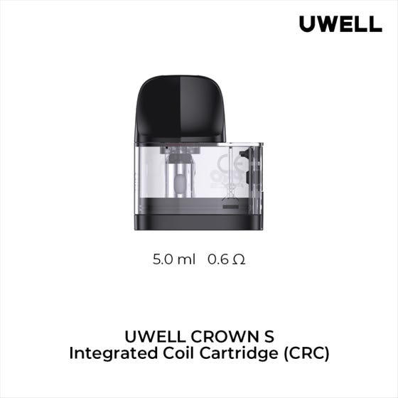 Uwell Crown S Replacement Pods (2 Pack), Uwell Crown S Replacement Pods (2 Pack),