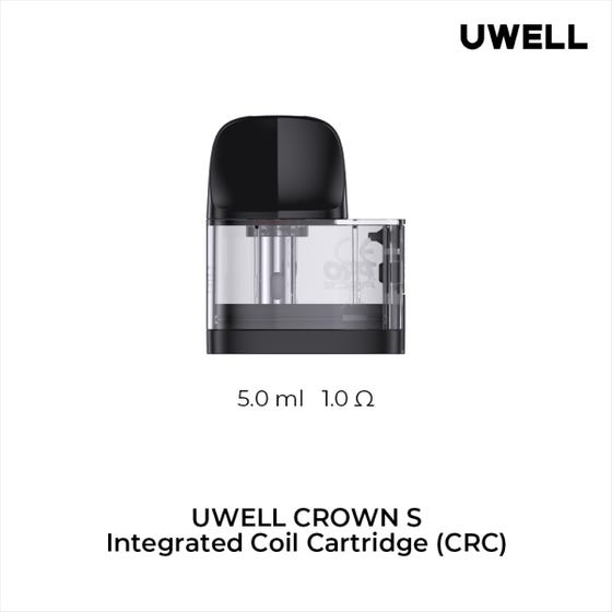 Uwell Crown S Replacement Pods (2 Pack), Uwell Crown S Replacement Pods (2 Pack),