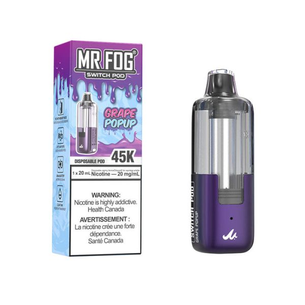 MR FOG Switch Replacement Pod 20mL **Battery Included Launch Special**,