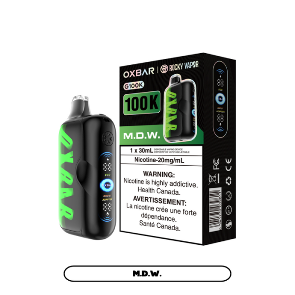 OXBAR G100K Disposable Vape 30mL,