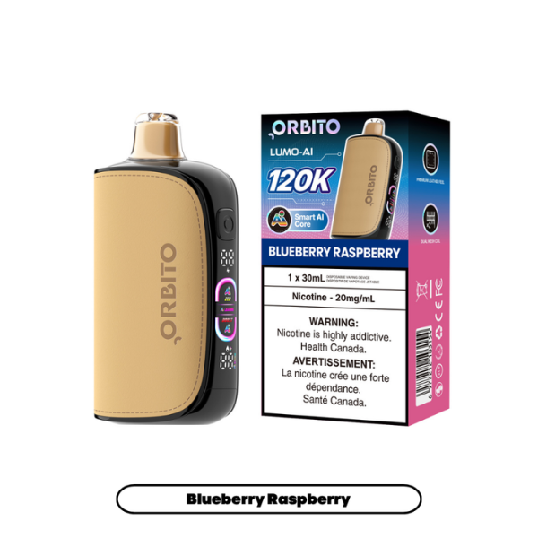 Orbito Lumo AI 120K Disposable Vape 30mL,