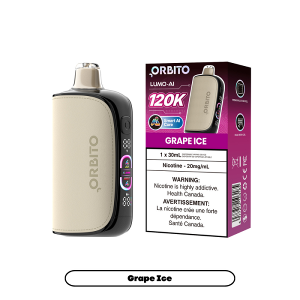 Orbito Lumo AI 120K Disposable Vape 30mL,