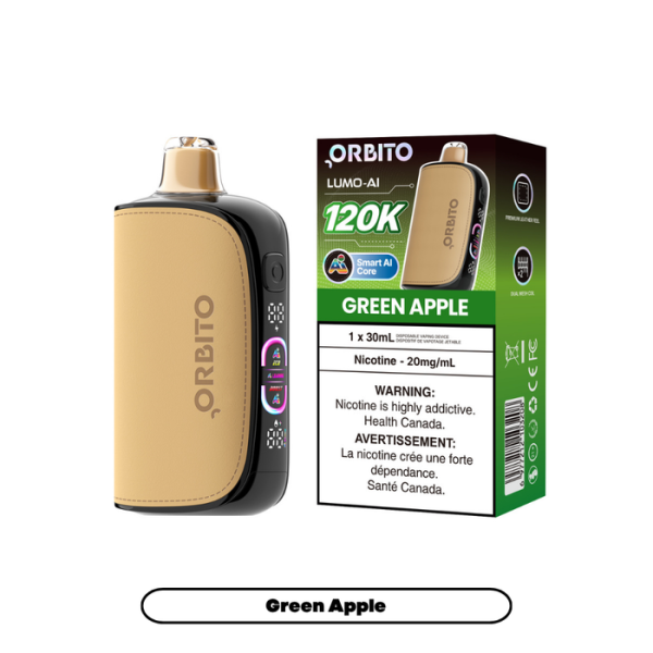 Orbito Lumo AI 120K Disposable Vape 30mL,