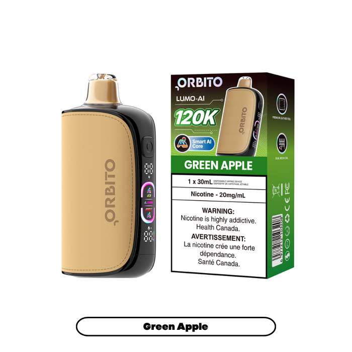Orbito Lumo AI 120K Disposable Vape 30mL,