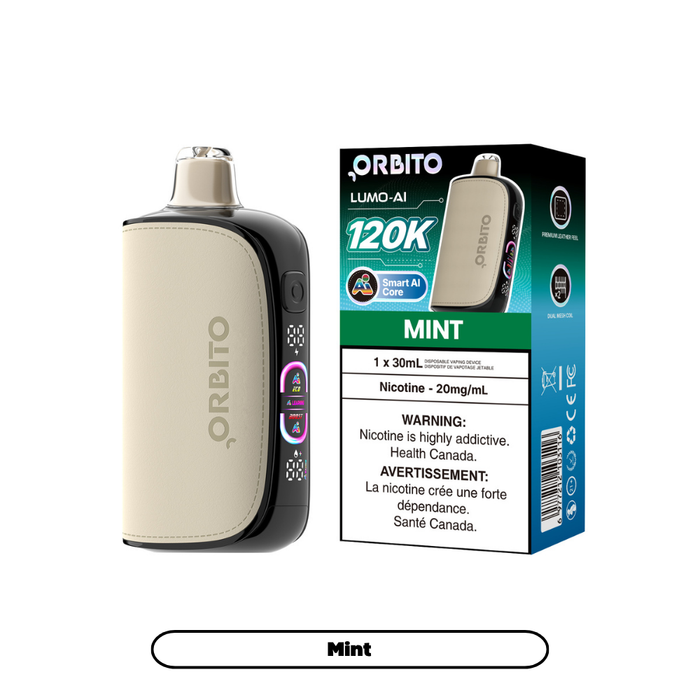 Orbito Lumo AI 120K Disposable Vape 30mL,
