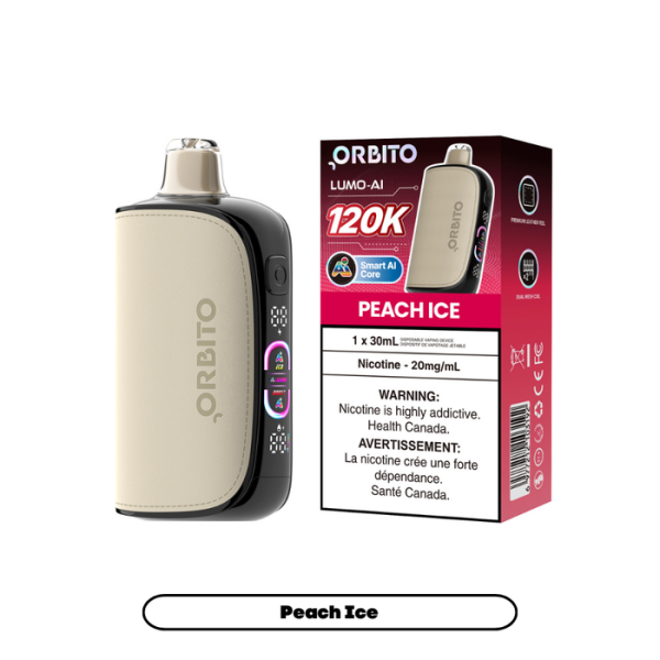 Orbito Lumo AI 120K Disposable Vape 30mL,