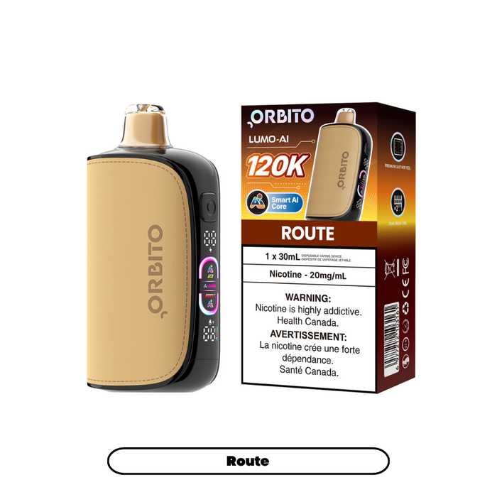 Orbito Lumo AI 120K Disposable Vape 30mL,