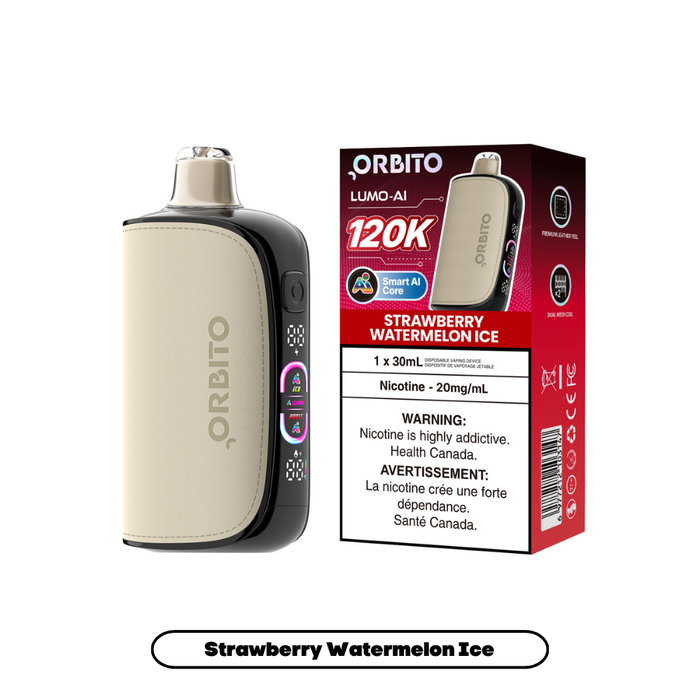 Orbito Lumo AI 120K Disposable Vape 30mL,