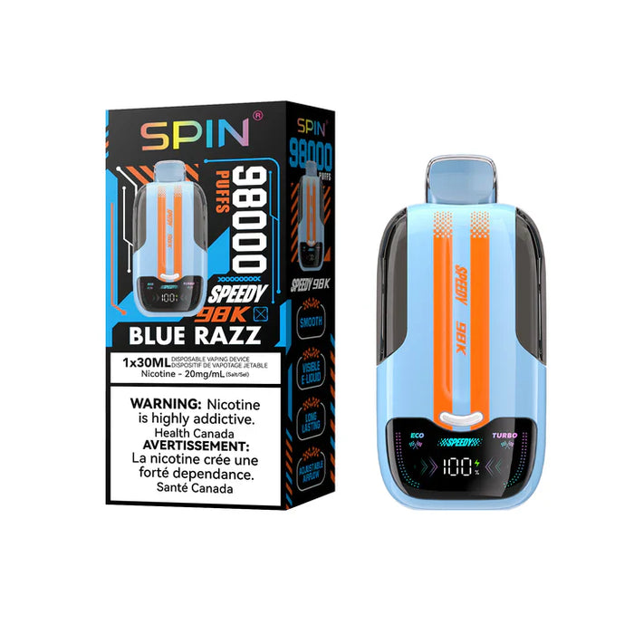 SPIN Speedy 98K Disposable Vape 30mL, SPIN Speedy 98K Disposable Vape 30mL,