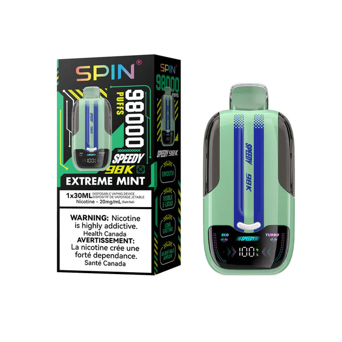 SPIN Speedy 98K Disposable Vape 30mL, SPIN Speedy 98K Disposable Vape 30mL,