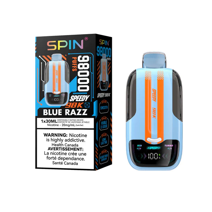 SPIN Speedy 98K Disposable Vape 30mL SPIN Speedy 98K Disposable Vape 30mL