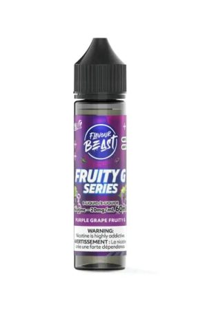 Flavour Beast Fruity G E-Liquid 60mL Salts - Purple Grape