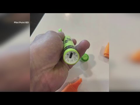 Back to school: Texas school district warns about vape pens that look like highlighters 1787428804 hqdefault.jpg
