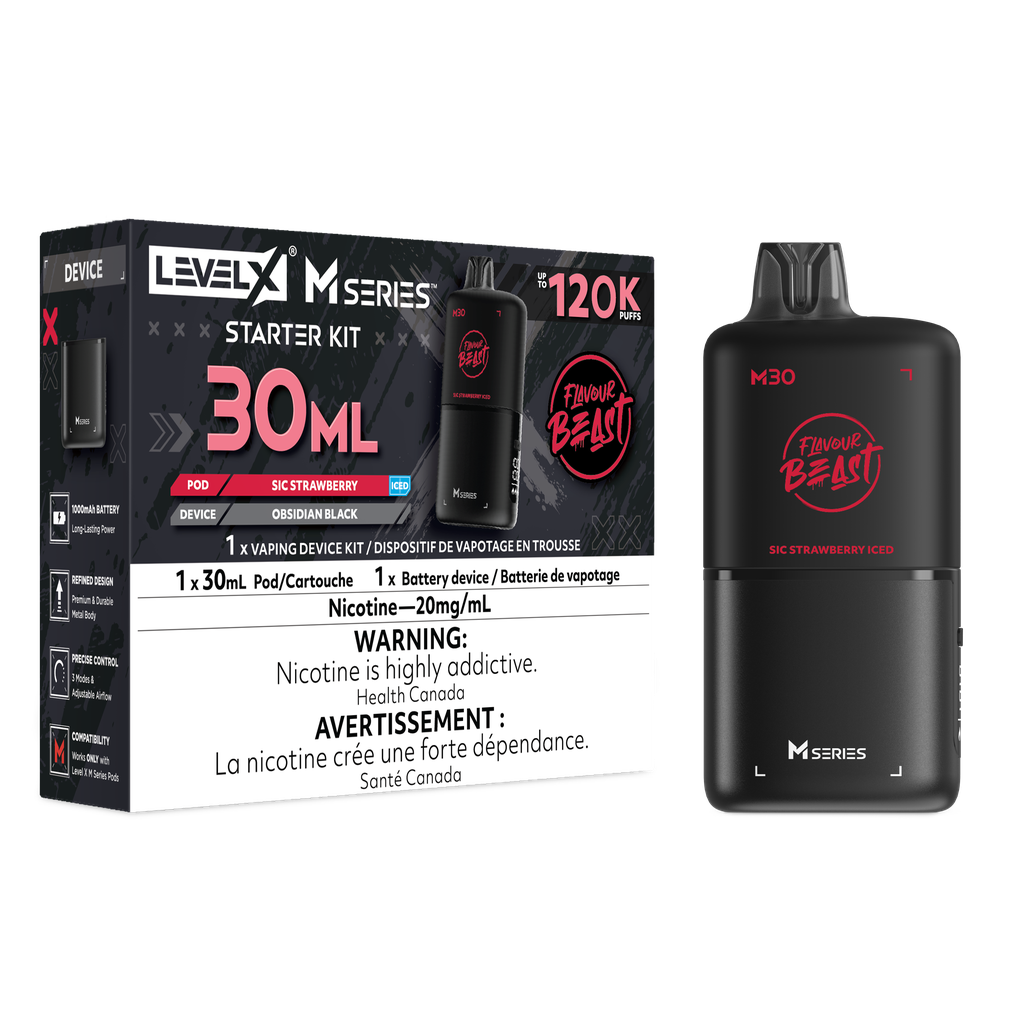 flavour beast level x m series starter kit 30ml Flavour Beast Level X M Series Starter Kit 30mL