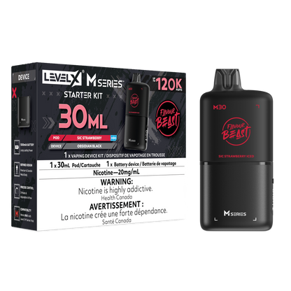 flavour beast level x m series starter kit 30ml Flavour Beast Level X M Series Starter Kit 30mL