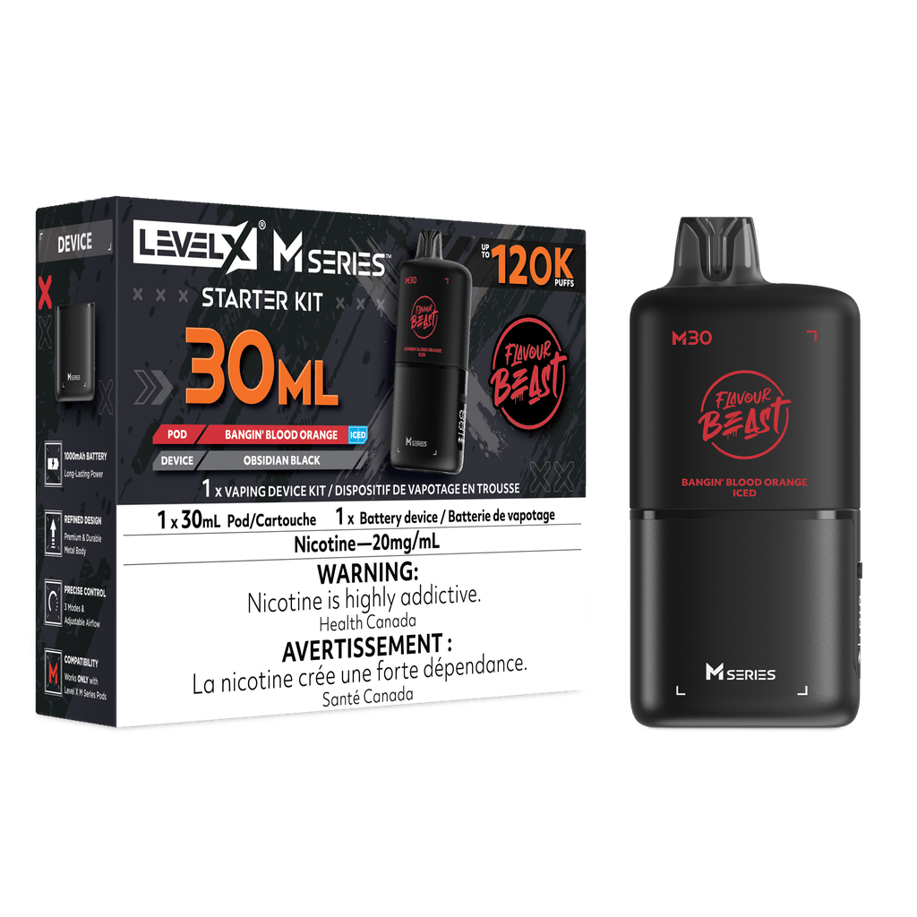 flavour beast level x m series starter kit 30ml Flavour Beast Level X M Series Starter Kit 30mL