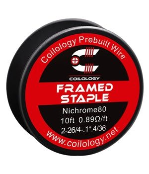 10ft coilology framed staple spool wire