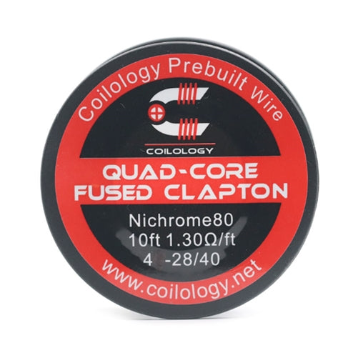 10ft coilology quad core fused clapton spool wire 10ft coilology quad core fused clapton spool wire