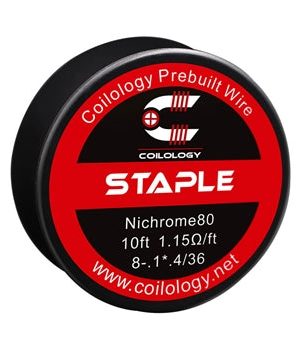 10ft coilology staple prebuilt spool wire