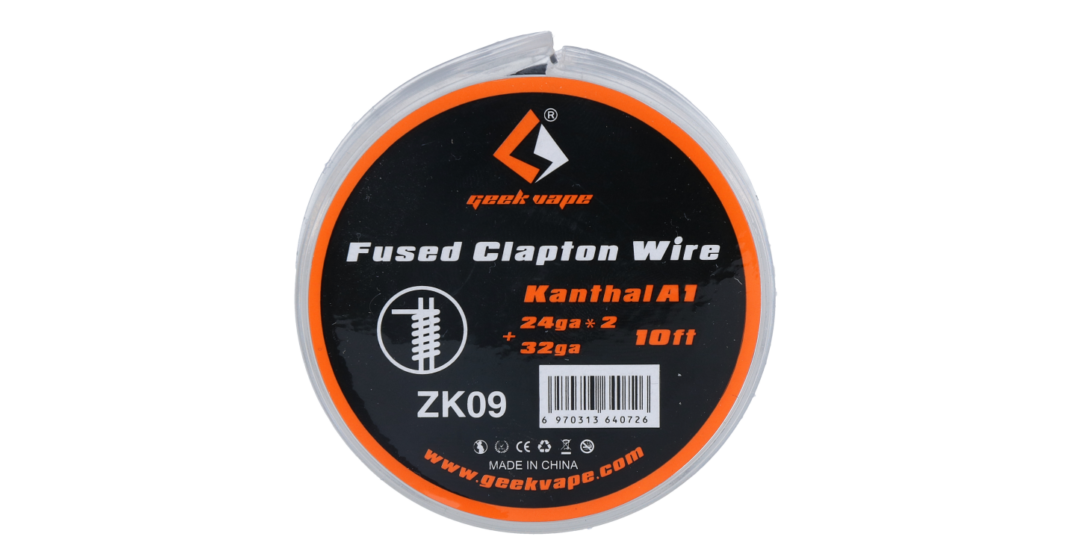 10ft geekvape ka a1 fused clapton wire 24ga 2 32ga zk09 10ft geekvape ka a1 fused clapton wire 24ga 2 32ga zk09