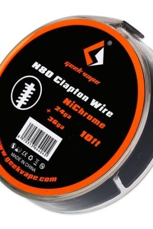 10ft geekvape n80 clapton wire 24ga 36ga zn06 1