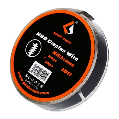 10ft geekvape n80 clapton wire 24ga 36ga zn06 1 10ft geekvape n80 clapton wire 24ga 36ga zn06 1