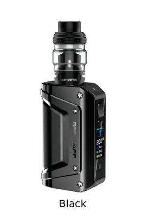 clearance geekvape aegis legend 3 200w starter kit with cerberus se tank 45ml