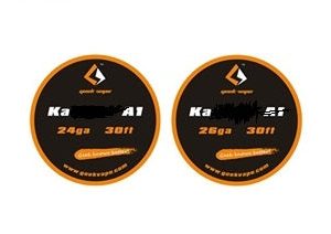 geekvape atomizer diy ka a1 tape wire 30ft